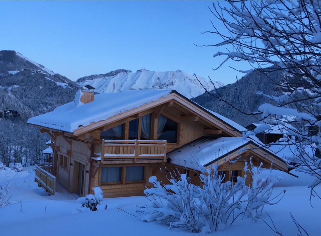 Chalet Nanook Notre-Dame-de-Bellecombe Eksteriør billede