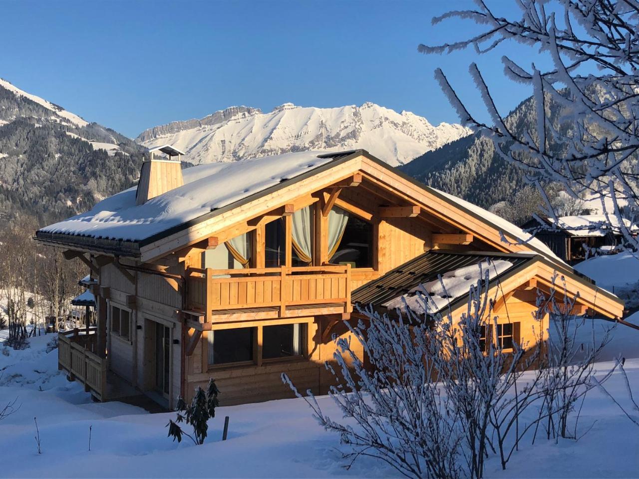 Chalet Nanook Notre-Dame-de-Bellecombe Eksteriør billede