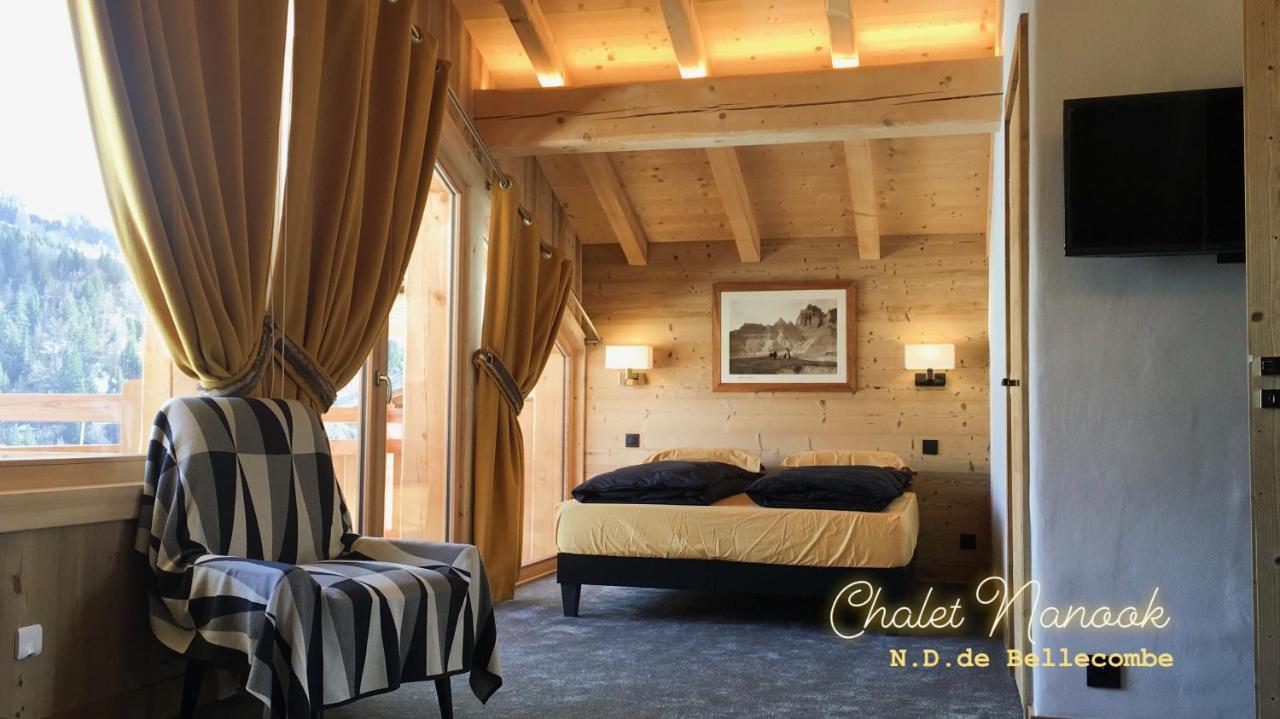Chalet Nanook Notre-Dame-de-Bellecombe Eksteriør billede